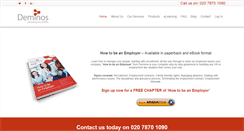Desktop Screenshot of deminos.co.uk